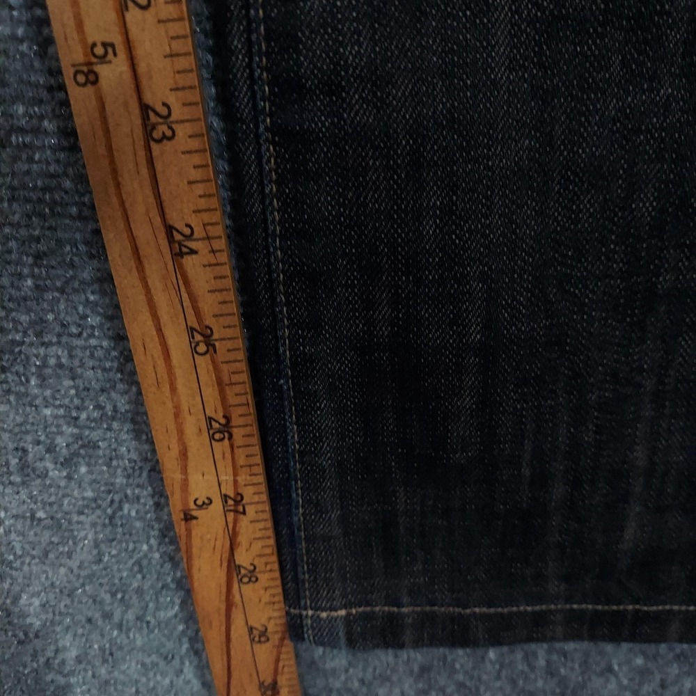 Paige PPD Jeans‎ Mens 29 Blue Dark Wash Doheny Straight Leg Made in USA Denim - Picture 9 of 11